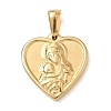 304 Stainless Steel Pendants LS-STAS-D207-17G-1