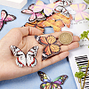  Butterfly Earring Making Kit FIND-TA0002-67-14