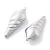 Anti-Tarnish 304 Stainless Steel Pendants STAS-R130-33P-2