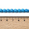 Natural Magnesite Beads Strands G-P598-E-6mm-02-5