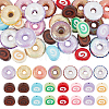 16Pcs 8 Colors Opaque Acrylic Imitation Food Beads OACR-PA0002-19-1