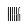 12Pcs Stainless Steel Pendants STAS-BC0003-87EB-7