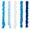 5 Bundles 5 Colors Cotton Embroidery Thread DIY-ME0003-33-1