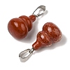 Natural Red Jasper Pendants G-B127-03P-20-3