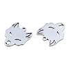 201 Stainless Steel Charms STAS-N098-086P-3