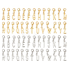 208Pcs 2 Colors Alloy Letter A~Z Pendant Decorations HJEW-FH00304-1