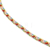 2.5MM Round Nylon Cotton Cord Necklace Making NJEW-C106-01G-3