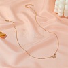 2-Heart Alloy Crystal Crystal Rhinestone Pendant Necklaces for Women WG8C735-01-2