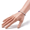 Glass Beads Stretch Bracelets BJEW-JB06577-5