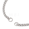 304 Stainless Steel Wheat Chain Bracelet Making AJEW-JB01473-2