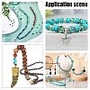 2 Strands Synthetic Turquoise Beads Strands G-AR0005-31-5