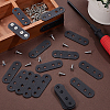 20Pcs Oval Iron Angle Code FIND-GF0009-46A-4
