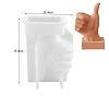 Good Hand Gesture Display Silicone Statue Molds DIY-I096-10-3