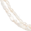 Natural Cultured Freshwater Pearl Beads Strands PEAR-P064-20E-03C-4