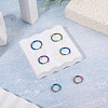 6Pcs 3 Styles 202 Stainless Steel Huggie Hoop Earrings EJEW-TAD0001-01-5