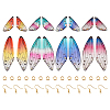 DIY Butterfly Wings Dangle Earring Making Kit DIY-TA0004-45-2