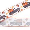 5 Yards Thanksgiving Day Printed Polyester Wired Ribbon OCOR-K009-01C-1