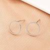 316 Stainless Steel Stud Earrings EJEW-D339-05P-3