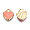 Alloy Enamel Charms ENAM-S121-041H-2