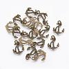 Tibetan Style Alloy Pendants TIBEP-20289-AB-NR-1