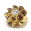 Brass Rhinestone Beads KK-I715-26S-01-2