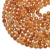 Natural Red Aventurine Beads Strands G-K389-B48-01-3