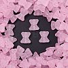 Frosted Transparent Acrylic Beads X1-OACR-P029-20B-01-1