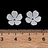Frosted Acrylic Bead Caps AC-CBAF9C1-01-3