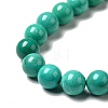 Dyed & Heated Natural Magnesite Beads Strands G-G924-01A-01-4