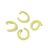 Spray Painted Iron Open Jump Rings IFIN-T017-04B-27-1