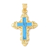 Dyed Synthetic Turquoise Pendants GG-CBA6938-15G-02-1