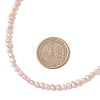 Natural Cultured Freshwater Pearl Two Sides Polished Beaded Necklaces NJEW-JN05777-3