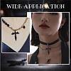 30Pcs Gothic Style Alloy Pendents FIND-SC0004-02-5