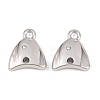 Alloy with Crystal Rhinestone Pendants RB-CBA83D5-18P-1