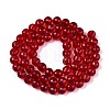 Transparent Glass Bead Strands GLAA-R095-12mm-27-2