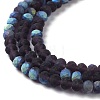 Transparent Glass Beads Strands X1-EGLA-A034-T4mm-MB15-4