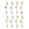8Pcs Acrylic Pendant Decorations HJEW-JM04704-01-2