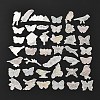 40Pcs Paper Adhesive Stickers Set DIY-K032-53-3