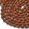 Synthetic Goldstone Beads Strands G-K389-D06-01-3