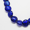 Handmade Silver Foil Glass Beads LS-X-FOIL-R055-8-2