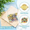 25Pcs 5 Colors 3D Printed Alloy Connector Charms FIND-YW0011-78-3