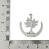 304 Stainless Steel Pendants LS-STAS-V016-21P-3