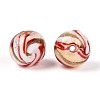 Handmade Gold Sand Lampwork Beads LAMP-T024-11F-2
