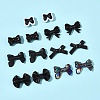 70Pcs 7 Styles Opaque Acrylic Beads MACR-FS0002-12-7