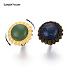 Adjustable Alloy & Iron Bezel Cup Ring Base with Rotatable Tray MAK-T012-13AB-5