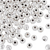 100Pcs Brass Pumpkin Beads KK-TA0008-55-3