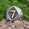 Punk Style 316L Stainless Steel Finger Rings for Men FS-WG96F45-12-1