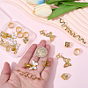 1 Bag Alloy DIY Dreadlock Ring Styling Hair Braiding OHAR-BM0001-08-3