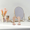 2Pcs Desktop Ear Shaped Wood Earrings Organizer Display Stands for Jewelry Display Rack ODIS-CA0001-32A-5