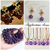 Natural Grade B Amethyst Beads G-PA0002-59C-6